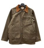 ウエアハウス WAREHOUSE Bodies ダック地 ハンティングジャケット カバーオール 襟コーデュロイ アウター サイズ 36 ジャケット 無地 カーキ 104MT-2183