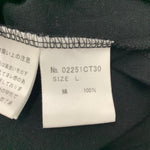 ヒステリックグラマー HYSTERIC GLAMOUR 25SS ALE Tシャツ 02251CT30 Tシャツ ブラック Lサイズ 201LT-448