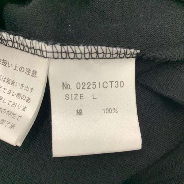 ヒステリックグラマー HYSTERIC GLAMOUR 25SS ALE Tシャツ 02251CT30 Tシャツ ブラック Lサイズ 201LT-448