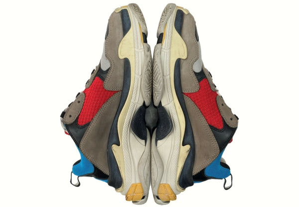 バレンシアガ BALENCIAGA Triple-S Split Trainers トリプル エス スプリット トレーナー トリエス ダット シューズ 43 黄色 青 白 533890 メンズ靴 スニーカー マルチカラー 28.5cm 104-shoes436