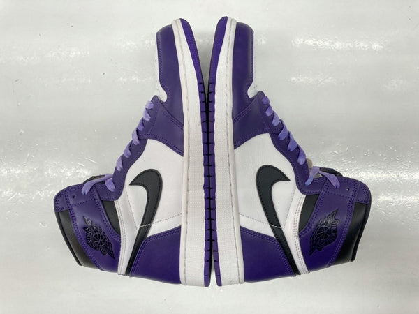 ナイキ NIKE 19年製 AIR JORDAN 1 RETRO HIGH OG COURT PURPLE エア ジョーダン レトロ ハイ コートパープル AJ1 白 紫 555088-500 メンズ靴 スニーカー パープル 27.5cm 104-shoes562