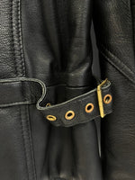 アビレックス AVIREX アヴィレックス レザージャケット J-4LIGHT ゴートレザー 2191002 ジャケット ブラック Mサイズ 101MT-4485