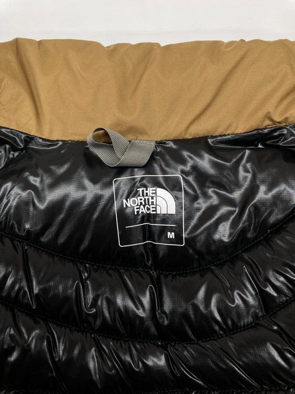 ザノースフェイス THE NORTH FACE THUNDER JACKET サンダー ジャケット PERTEX ジップアップ アウトドア ダウン アウター インナー 茶 ジャケット ロゴ ブラウン Mサイズ 104LT-236
