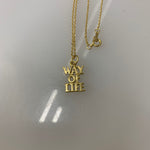 【曜日割引対象外】 【中古】ラッツ Rats NECKLACE WAY OF LIFE 18K メンズジュエリー・アクセサリー ネックレス・ペンダント ゴールド 201goods-774
