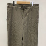 ヨーク YOKE チェックパンツ YK19SS0033P スラックス ベージュ XSサイズ 201MB-1198