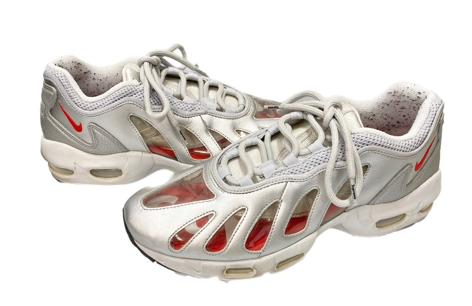 ナイキ NIKE × SUPREME AIR MAX 96/S METALLIC SILVER エア マックス ...