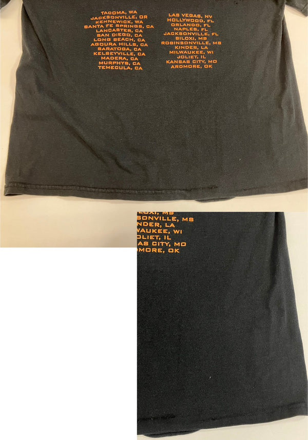 バンド band 00's M&O DOOBIE BROTHERS TOUR 2005ドゥービー・ブラザーズ ツアーT VINTAGE ヴィンテージ Tシャツ ブラック Mサイズ 101MT-4818