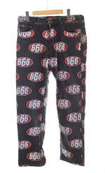 シュプリーム Supreme 17SS 666 denim jeans pants デニムペインター パンツ 黒 デニム ブラック 32 103MB-363