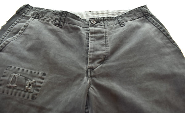 ラルフローレン RalphLauren ダメージ リペア 加工 ワークパンツ ボトムスその他 ブラック 34/32 103MB-654