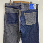 【曜日割引対象外】 キャピタル KAPITAL 2TONE HAPPY デニムパンツ 牛乳パック K1610LP194 デニム ブルー 34サイズ 201MB-988