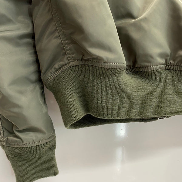 【曜日割引対象外】 アヴィレックス AVIREX MA-1 TOPGUN CUSTOM フライト 6162193 ジャケット カーキ Lサイズ 201MT-4516 VB