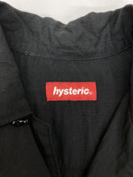 ヒステリックグラマー HYSTERIC GLAMOUR BOWLING SHIRT ボーリング シャツ チェーンステッチ アロハ オープンカラー 開襟 刺繍 半袖 黒 2AH-0240 半袖シャツ ロゴ ブラック Fサイズ 104MT-2333