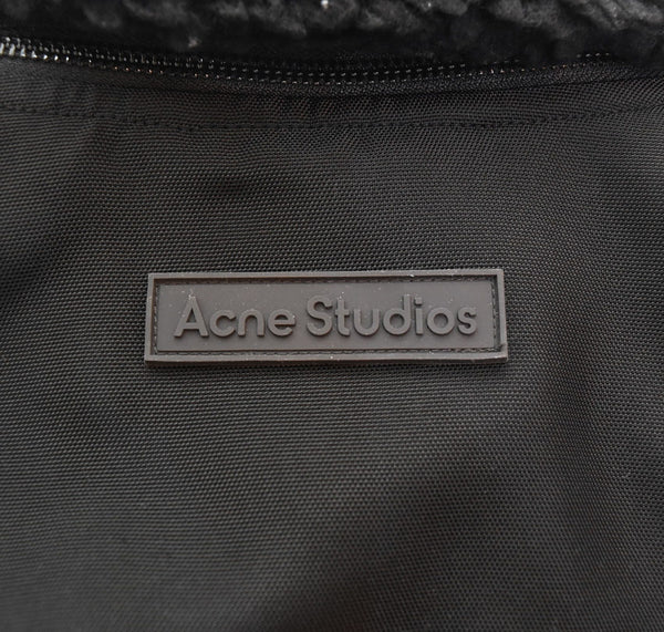 アクネストゥディオズ ACNE STUDIOS 23AW シアリング カラー ボンバー ジャケット FN-MN-OUTW000963 XS ジャケット ブラック 103MT-2261