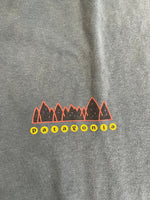 パタゴニア PATAGONIA 90s Vintage ヴィンテージ 雪なしタグ USA製 生態系 絶滅危惧種 プリントTシャツ 半袖カットソー XL Tシャツ グリーン LLサイズ 101MT-4699