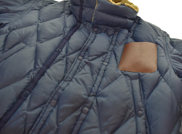 アンダーカバー UNDERCOVER 14AW undercoverism ダウン コート N4202 2 ジャケット ネイビー 103MT-3486