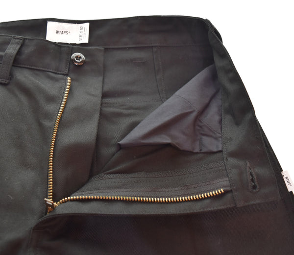 ダブルタップス WTAPS 22AW ベーカートラウザーズ コットンサージ パンツ 22WVDT-PTM01 ボトムスその他 ブラック 2 103MB-613