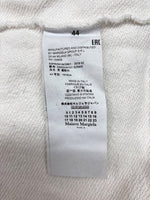 メゾンマルジェラ Maison Margiela 19AW OVERSIZE SWEATSHIRT オーバーサイズ スウェットシャツ クルーネック 長袖 白 S50GU0101 S25405 サイズ 44 スウェット プリント ホワイト 104MT-2210
