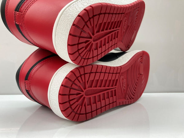 ナイキ NIKE 24年製 AIR JORDAN 1 HIGH 85 BRED エア ジョーダン ハイ ブレッド AJ1 シューズ 赤 黒 HV6674-067 メンズ靴 スニーカー レッド 28cm 104S-985