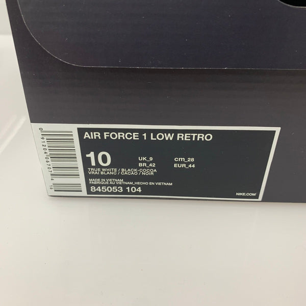 ナイキ NIKE AIR FORCE 1 LOW RETRO 845053-104 メンズ靴 スニーカー ホワイト 28.00cmサイズ 201-shoes1536
