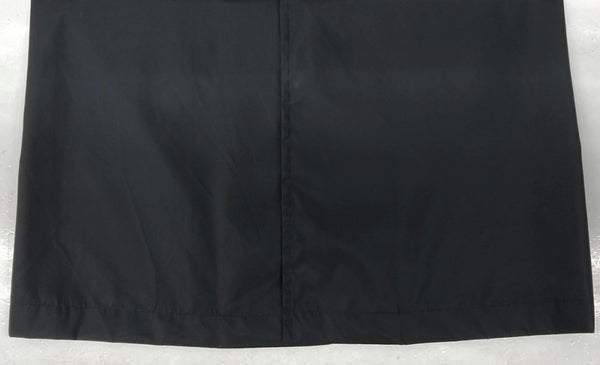 コムデギャルソン COMME des GARCONS HOMME BLACK NYLON LONG COAT ナイロン ロング コート チェスター ボタン アウター ジャケット 黒 HC-10001M ジャケット 無地 ブラック Mサイズ 104MT-1556