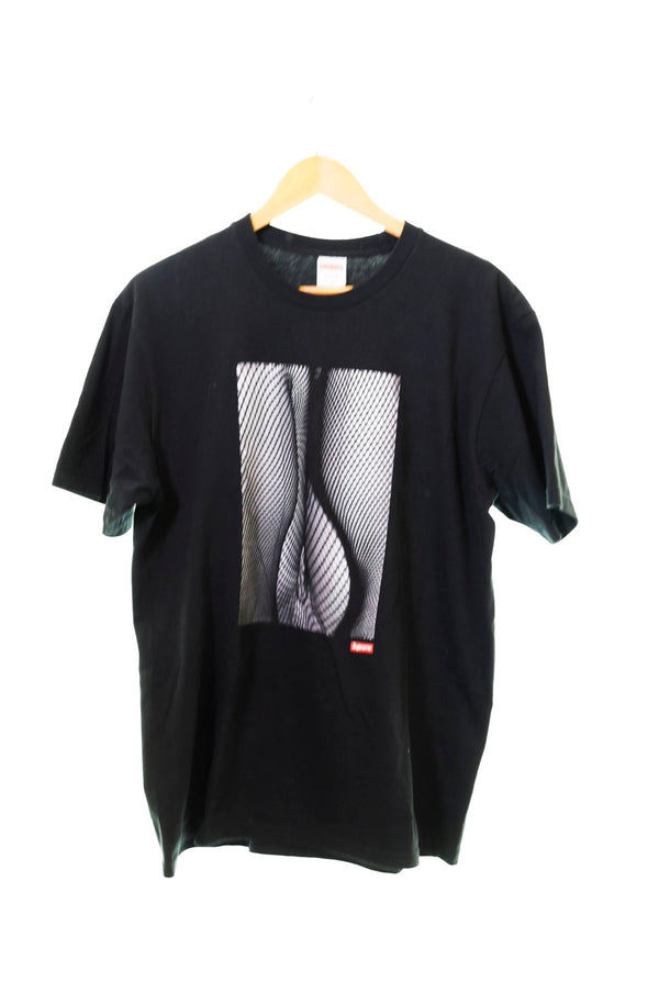 シュプリーム SUPREME 22SS Daido Moriyama Tights Tee 森山大道 タイツTシャツ 黒 Tシャツ プリント ブラック Lサイズ 103MT-598