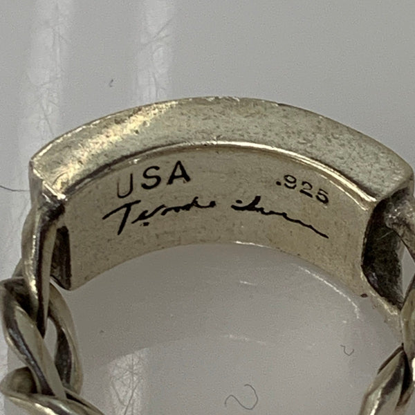 【中古】テンダーロイン TENDERLOIN ID RING メンズジュエリー・アクセサリー 指輪・リング シルバー 201goods-712