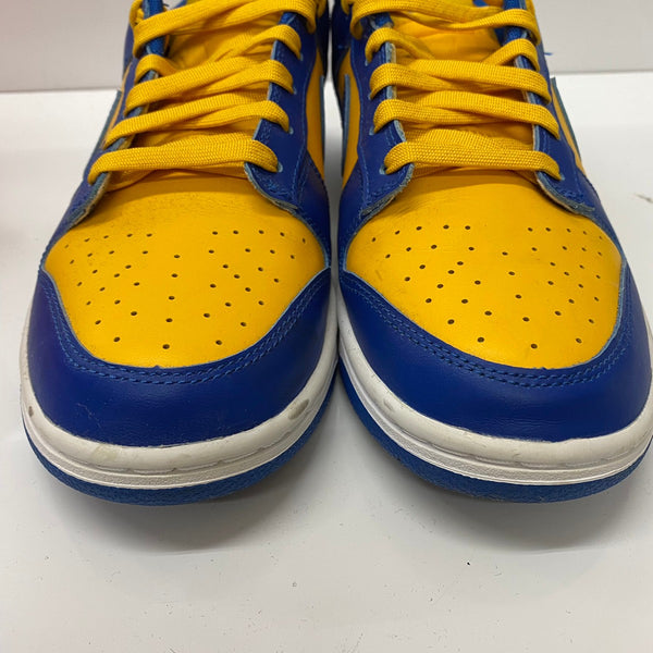 ナイキ NIKE DUNK LOW RETRO UCLA UNIVERSITY DD1391-402 メンズ靴 スニーカー イエロー 26.5サイズ 201-shoes1003