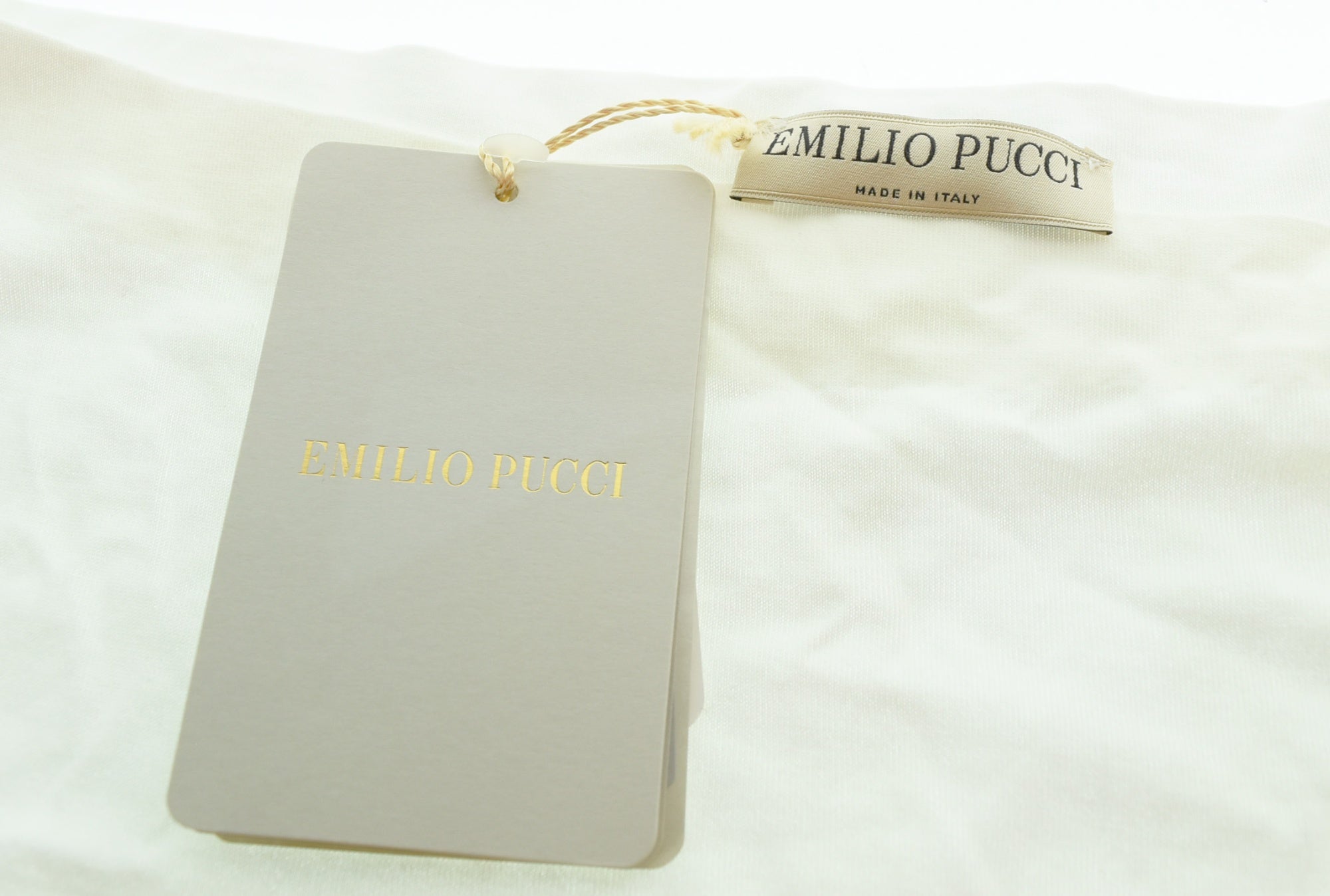 エミリオプッチ EMILIO PUCCI 袖フリル 半袖カットソー 半袖カットソー