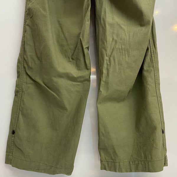 【曜日割引対象外】 ヴィンテージ vintage 70's US.ARMY ファイヤーマンパンツ ミリタリー 8415-00-577 カーゴパンツ カーキ 36×31サイズ 201MB-865 VB