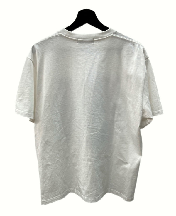 ゴッドセレクショントリプルエックス GOD SELECTION XXX × コニックス conix コラボ T-SHIRT アートワーク 半袖 カットソー クルーネック WHITE 白 Tシャツ プリント ホワイト Mサイズ 104MT-545