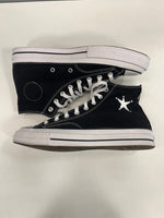 コンバース CONVERSE ×STUSSY CHUCK 70 HI BLACK/WHITE/BLACK ステューシーコラボ チャックテイラー 黒 白 A01765C メンズ靴 スニーカー ブラック 27.5cm 101sh-2292