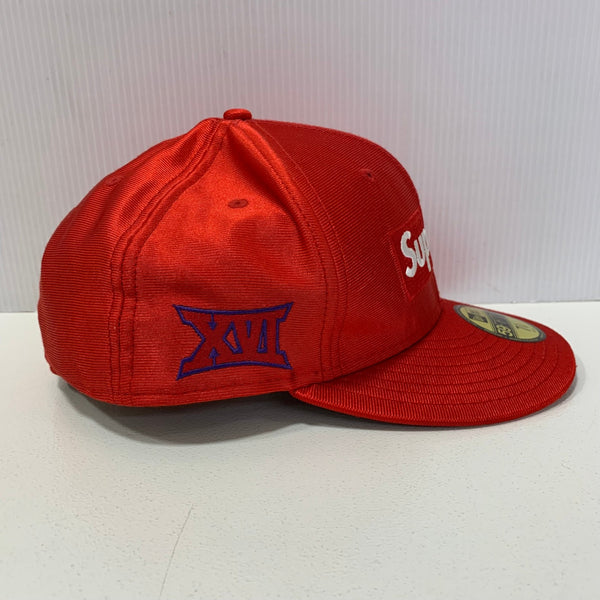 【中古】シュプリーム SUPREME ダズル ボックスロゴ ニューエラ Dazzle Box Logo New Era 16SS 7 5/8 帽子 メンズ帽子 キャップ レッド 201goods-661