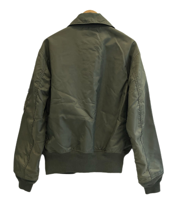 アルファ インダストリーズ ALPHA INDUSTRIES フライトジャケット CWU36P CWU-36/P ミリタリージャケット ジャケット カーキ Mサイズ 101MT-5410