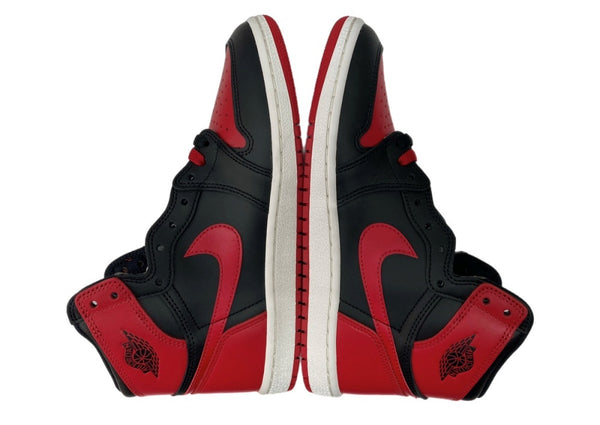 ナイキ NIKE 24年製 AIR JORDAN 1 HIGH 85 BRED エア ジョーダン ハイ ブレッド AJ1 シューズ 赤 黒 HV6674-067 メンズ靴 スニーカー レッド 28cm 104S-985
