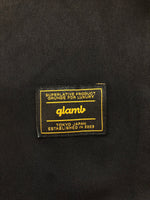 グラム glamb ジョジョの奇妙な冒険 コラボ Iggy vs Pet Shop SHオープンカラー 開襟 ボーリング アロハシャツ 刺繍 黒 サイズ3 半袖シャツ 刺繍 ブラック 104MT-43