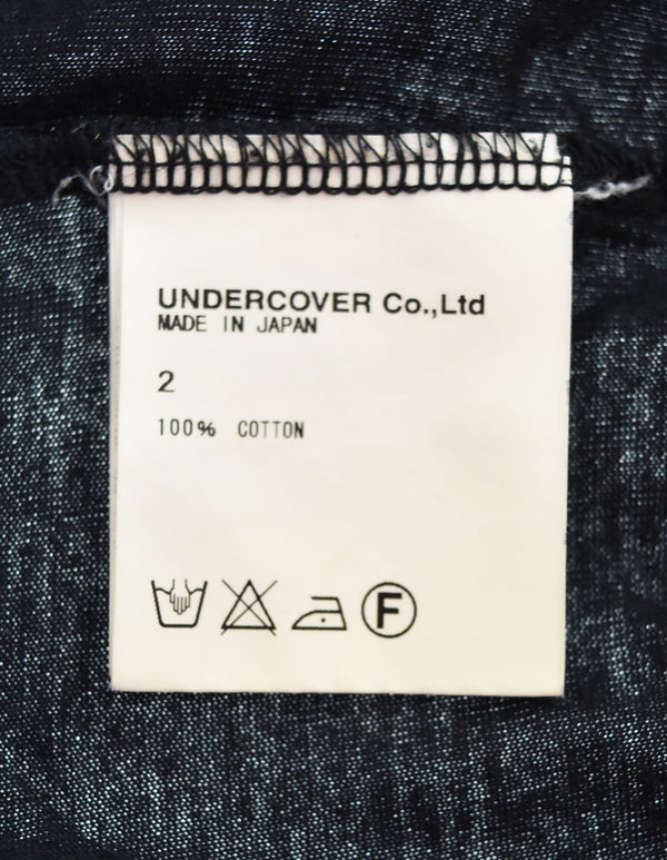 アンダーカバー UNDERCOVER undercoverism MADSAKI  2 Tシャツ ブラック 103MT-2658