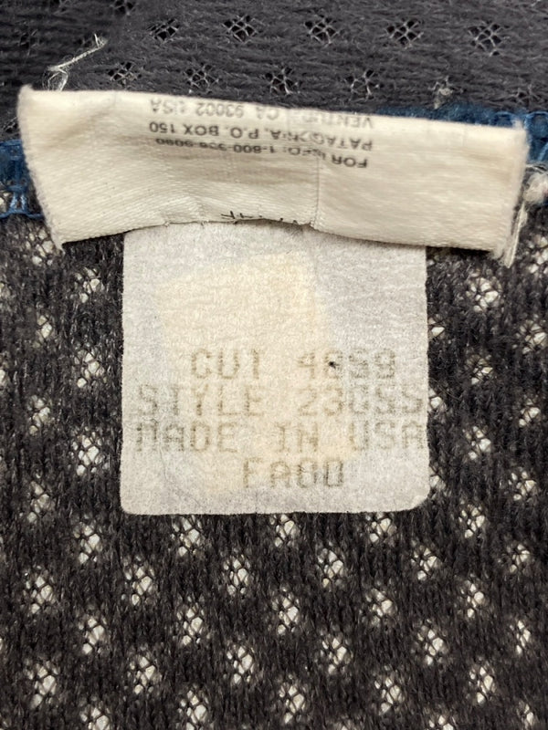 パタゴニア Patagonia 00s RETRO-X JACKET レトロ ジャケット ボア フリース ジップアップ アウトドア USA製 青 23055 ジャケット ロゴ ブルー Mサイズ 104MT-1735