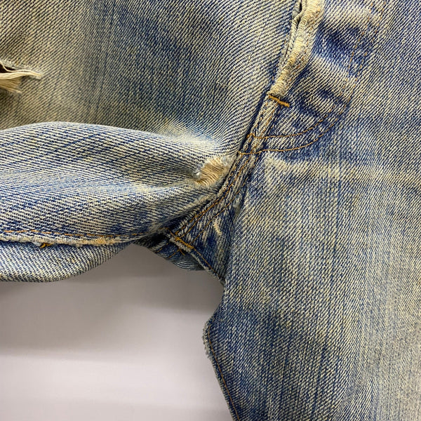 【曜日割引対象外】 リーバイス Levi's 70's 501 66後期 USA製 6刻印 デニム ブルー W36サイズ 201MB-1182 VB