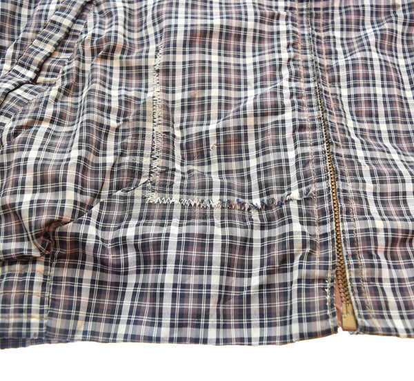 マックレガー McGREGOR マクレガー 50s 60s DRIZZLER ドリズラー スイングトップ スポーツジャケット VINTAGE ヴィンテージ チンスト チェック 裏地 ボア 40 ジャケット ブラウン 103MT-2441