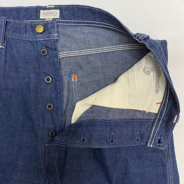 【曜日割引対象外】 アットラスト AtLast&Co. PAINTER DENIM PANT デニム ブルー 32サイズ 201MB-1090 VB