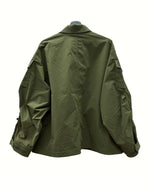 ダイワピアサーティンナイン DAIWA PIER39 TECH MIL BDU JACKET テック ジャケット シャツ フィッシング ジップアップ 緑 BJ-23021W ジャケット 無地 カーキ Mサイズ 104MT-910