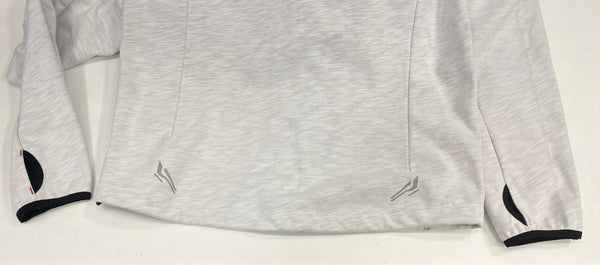 クシタニ KUSHITANI YOSHIMURA MID PARKA　ヨシムラ ミッド パーカー スラブ加工 防風素材　フード付ミッドレイヤー ヨシムラコラボ K-1963Y パーカ グレー LLサイズ 101MT-5309