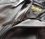 スカル フライト SKULL FLIGHT フリーライド Free RIDE レザー コーチ ジャケット LEATHER COACH JACKET 羊革 XL ジャケット ブラック 103MT-3451
