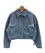 アディダス adidas DENIM JACKET デニムジャケット 短丈 青 1L8007