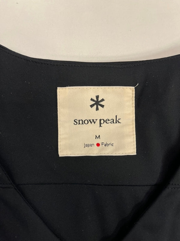 スノーピーク Snow Peak FLEXIBLE INSULATED CARDIGAN フレキシブル インシュレイテッド カーディガン 黒 SW-20AU001 ジャケット ブラック Mサイズ 101MT-4632