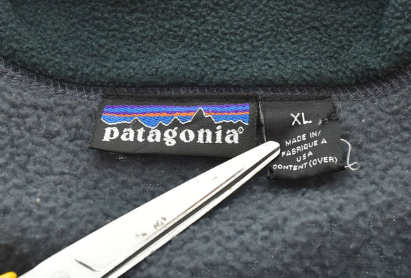 パタゴニア PATAGONIA 94年製 90s 90's USA製 WOORY-T ウーリーT スナップスリースジャケット プルオーバ ジャケット グレー LLサイズ 103MT-2298