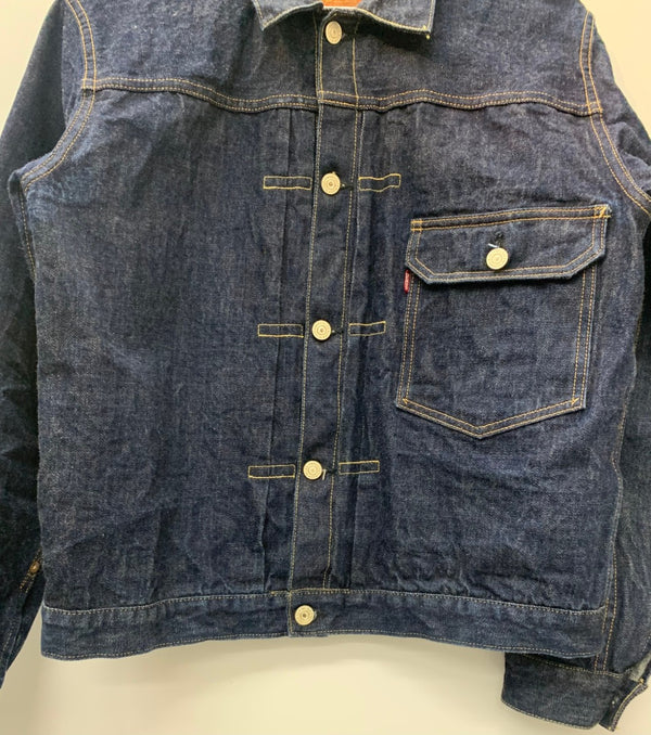 【曜日割引対象外】 ウエアハウス WAREHOUSE DUCK DIGGER DENIM JACKET ジャケット ブルー 38サイズ 201MT-3172 VB