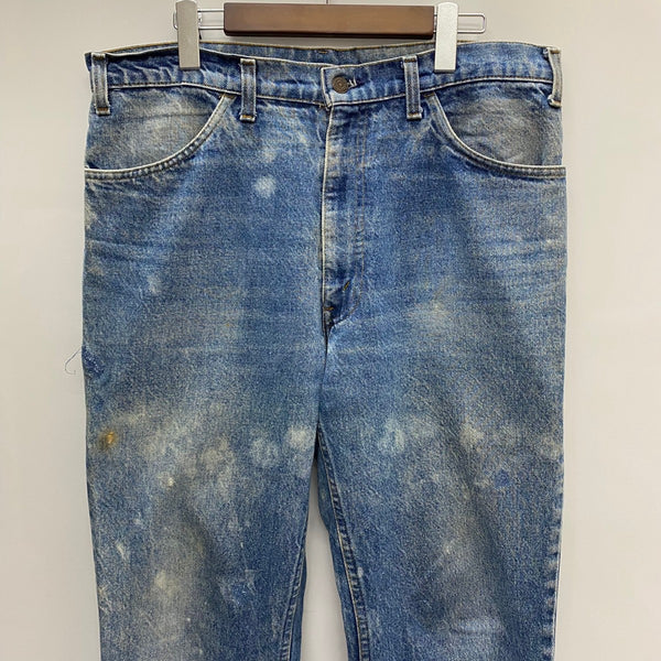 【曜日割引対象外】 リーバイス Levi's 70's 80's 646 フレア デニムパンツオレンジタブ 36×34 デニム ブルー 201MB-1115 VB