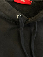 シュプリーム SUPREME big logo hooded sweatshirt ビッグロゴ バックプリントパーカー フーディ パーカ ブラック Lサイズ 101MT-5212