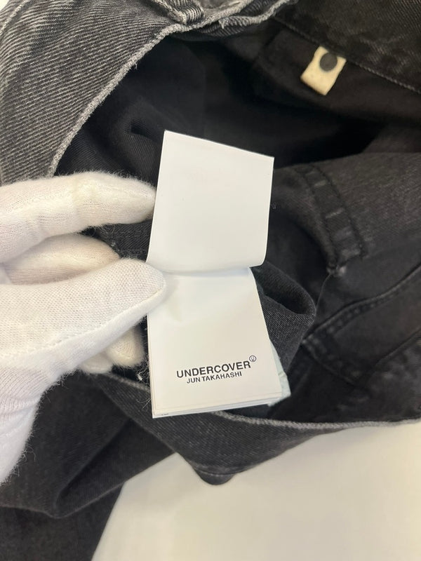 オフホワイト OFF WHITE ×UNDER COVER 19AW 5ポケット デニムパンツ スキニーパンツ OMYA027G19812011 デニム ブラック 33 101MB-702